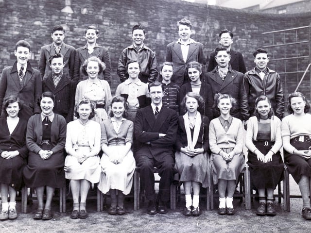 Pupils of Hillfoot School, Neepsend, Sheffield, in 1953