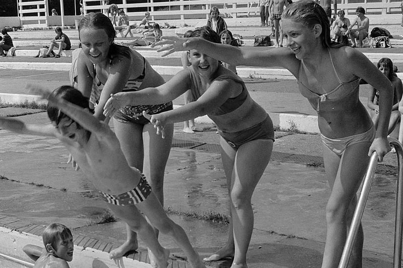 Kids from the 70s and 80s spent many days at the lido during the warm summer months.