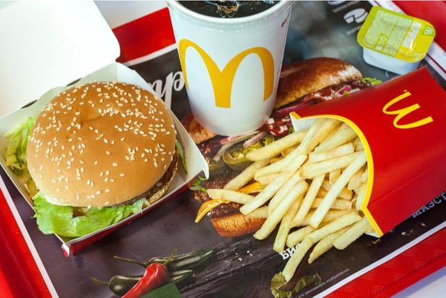 The ever popular fast-food chain proved to be a top choice in the capital, ranking in second place overall.