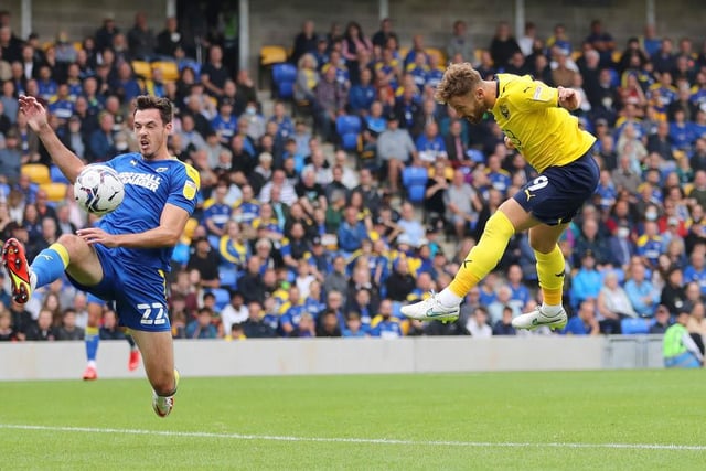 Oxford United manager Karl Robinson has admitted he hopes Matty Taylor will stay at the club for ‘years to come’ after describing their relationship as ‘wonderful’ (Oxford Mail). (Photo by James Chance/Getty Images)