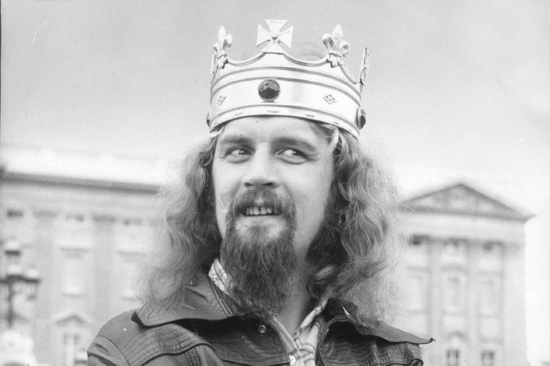 Billy Connolly may have had thoughts of higher office in his younger days. 