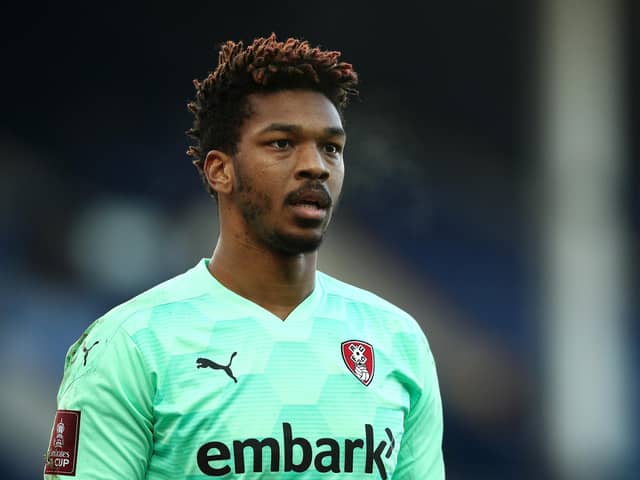 Rotherham boss Paul Warne expects loanee goalkeeper Jamal Blackman to remain at the club this month. (Photo by Jan Kruger/Getty Images)