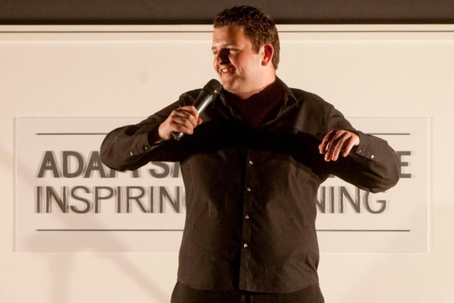 Kevin Bridges performing at Kirkcaldy Comedy Festival, 2009