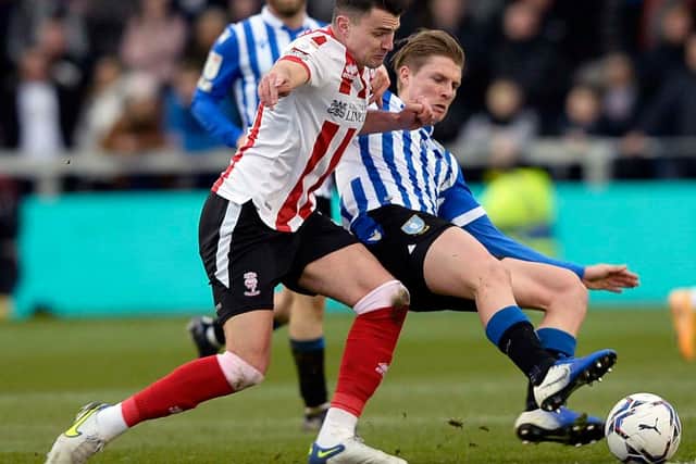 Sheffield Wednesday midfielder George Byers was substituted in their 3-1 defeat at Lincoln City.