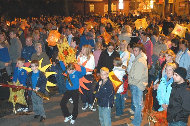 Were you pictured at the first night of Houghton Feast in 2005?