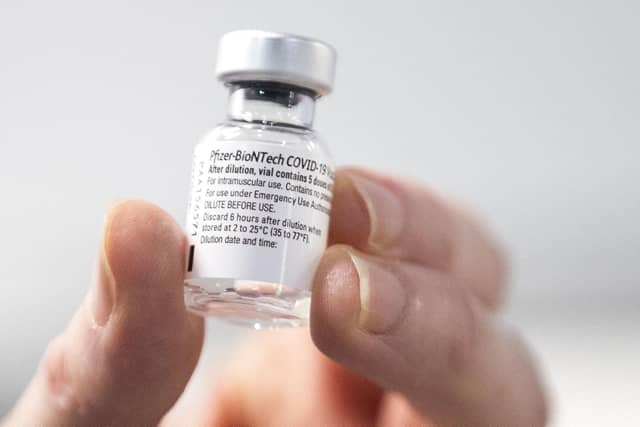 Here are the 13 Scottish areas with the lowest vaccination rates. (Credit: PA Wire)