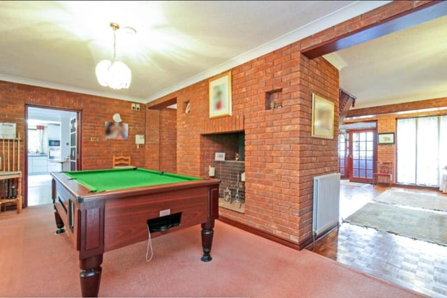 The house also features a large games room space which leads directly off the kitchen and links to the ground floor landing.