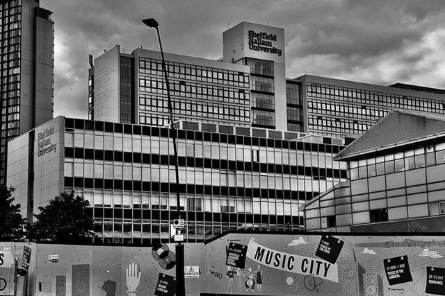 Black & white Sheffield taken by @JohnH14458271