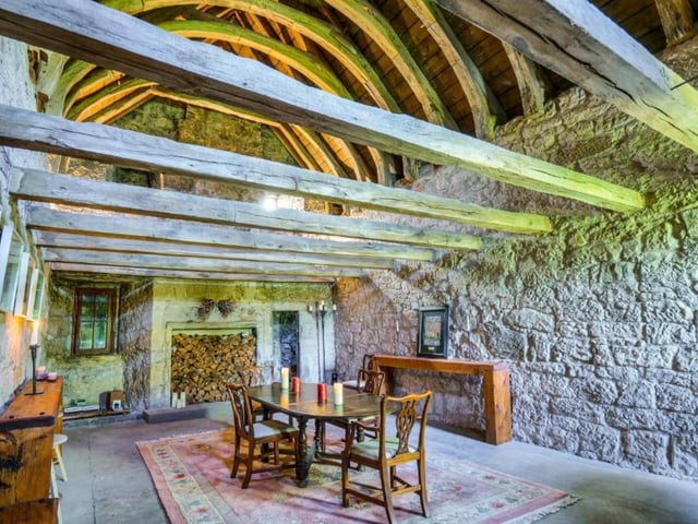 The castle still has the original Great Hall within the Stone Keep