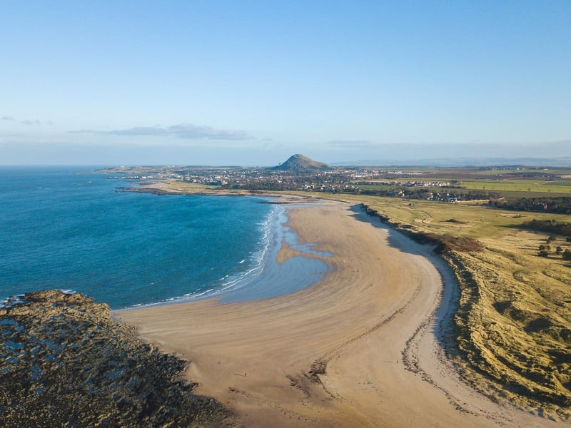 Edithburgh Beach 10 beaches near Edinburgh named among the best in the country