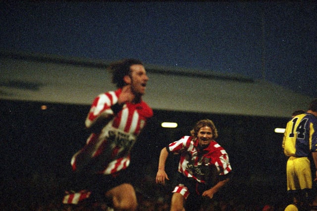 Sunderland win 2-0 against Sheffield United back in 1995.