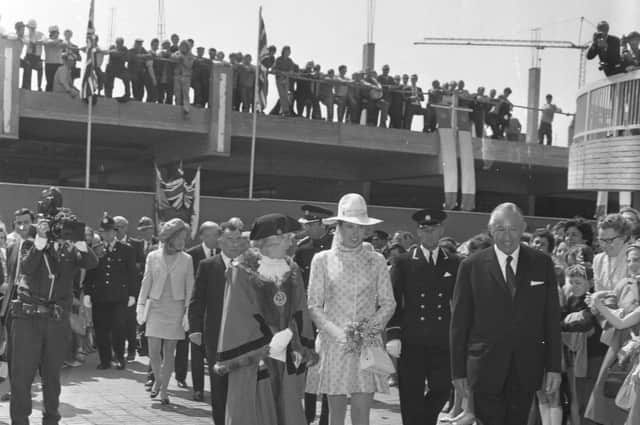 Princess Anne was in town in May 1970 when she opened the Middleton Grange Shopping Centre. Were you there to see her?