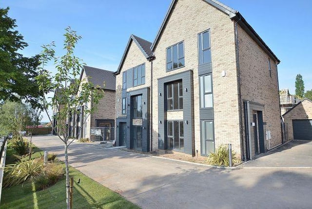 This four bedroom house comes with a Juliet balcony, garage and 'high end finishes throughout'. Marketed by Richard Watkinson & Partners, 01623 355090.