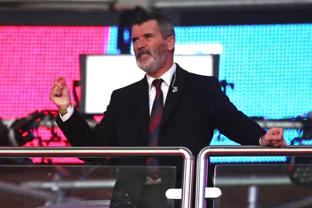 Former Manchester United and Republic of Ireland player Roy Keane has criticised the recruitment at Sheffield United with the Blades bottom of the Premier League and heading for the Championship. (Photo by NICK POTTS/POOL/AFP via Getty Images)