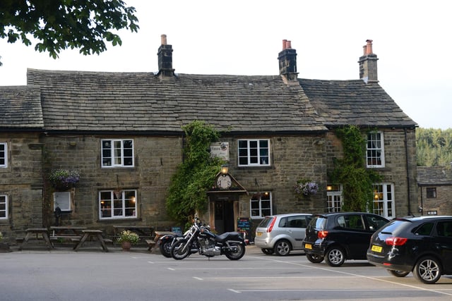 The Strines Inn on Mortimer Road in the pretty Sheffield village of Bradfield is Grade II-listed and according to Historic England dates back to the 17th century. The pub's website states that it was originally a manor house built in 1275 and was converted into an inn in 1771. The pub, which overlooks the Strines Reservoir, today serves a range of traditional pub favourites, features open fires and has an enclosed play area.