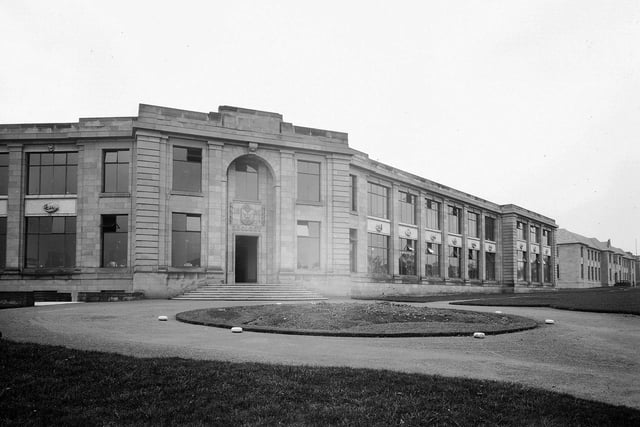The University of Edinburgh's Kings' Buildings, at Blackford Hill, pictured in 1950.