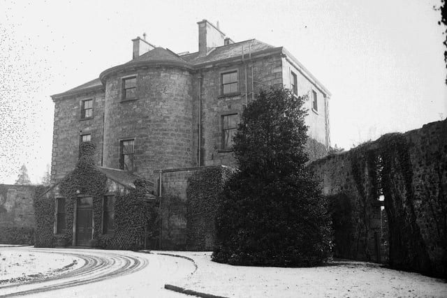 A view of Inverleith House taken in April 1960.