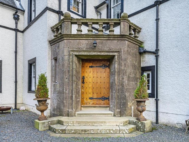 Main front door.