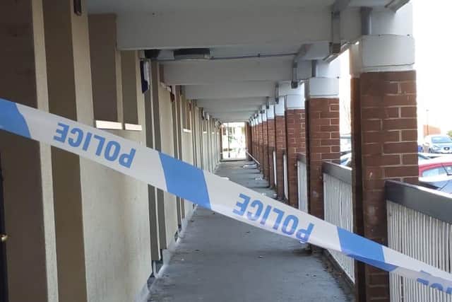 A 53-year-old man was shot several times at a ground-floor flat on Club Garden Road in May. It is not known if the incidents are linked.