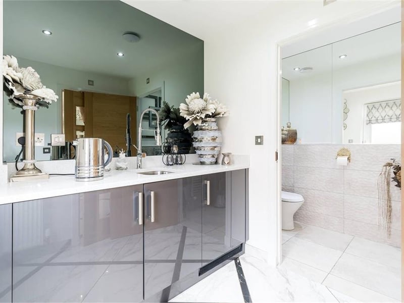 Utility room and WC.