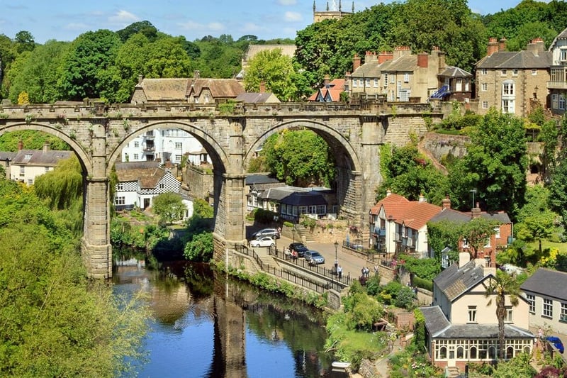 Knaresborough is just a short train ride from Leeds and offers stunning mediaeval streets and the iconic railway viaduct over River Nidd.
How to get there: Trains from Leeds Railway Station operate numerous times a day and will get you there in 45 minutes to an hour.