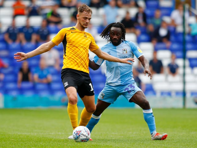 The Coventry defender has made 41 appearances for the Sky Blues this term following his free transfer from Chelsea.