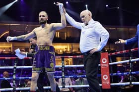 Riyadh, Saudi Arabia: Ben Whittaker vs. Liam Cameron, Light Heavyweight  Contest. Picture By Mark Robinson Matchroom