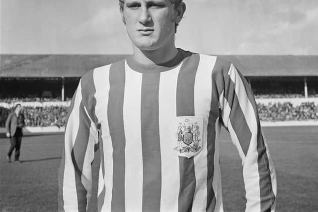 English footballer Len Badger of Sheffield United FC, UK, October 1967. (Photo by Evening Standard/Hulton Archive/Getty Images)