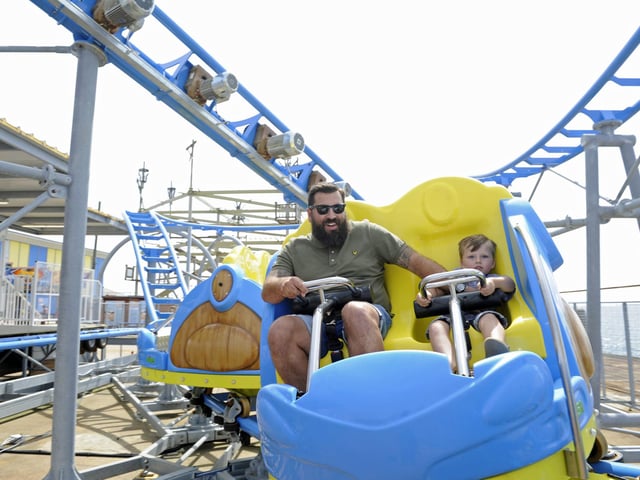 Three fresh attractions have been opened at The Clarence Pier amusements in Southsea. Picture Ian Hargreaves (180720-7)