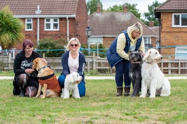 The money raised will go to the Swallows Green project, which has taken an unused patch of land and created a new community park for Warsop residents.