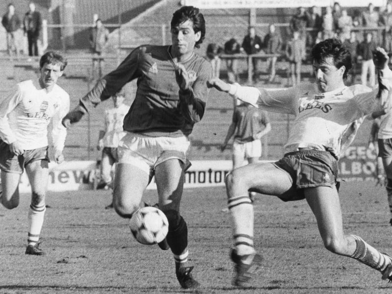 The midfielder enjoyed a three-year and 138-game stint at Fratton Park that brought with it the 1982-83 Third Division title. That was secured during his first season with the Blues, following his £83,500 switch from Reading in 1982. Webb proved an instant firm favourite with the fans, which will explain why there was anger when he was sold to Forest for £250,000 in 1985. The move earned him a personalised message from the 657!