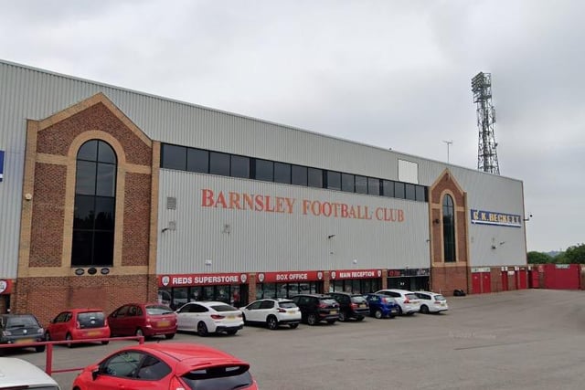 Barnsley saw three new banning orders in 2021-22. One was for a male aged 10 to 17. Two were for males aged 18 to 34.
There were 10 arrests of the club's fans - three for public disorder, one for racist and indecent chanting, three for alcohol offences, three for possession of pyrotechnics.  
Total arrests in 2018-19 season: 12
Picture: Google