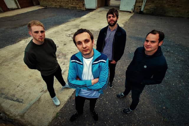 Civic Green (from the left) Andy Lowman, Danny Hall, Gav Darley and Matt Walker