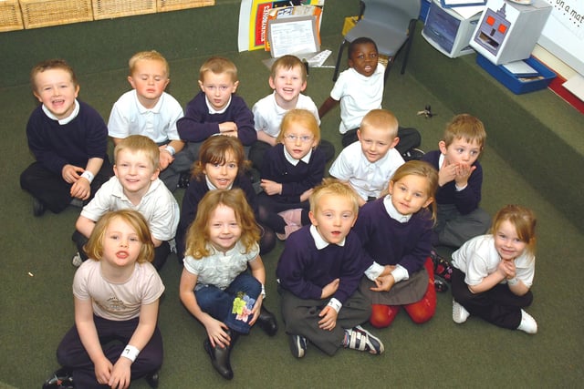 Here are the 2007 new starters at Lynnfield Primary School. Can you spot someone you know?