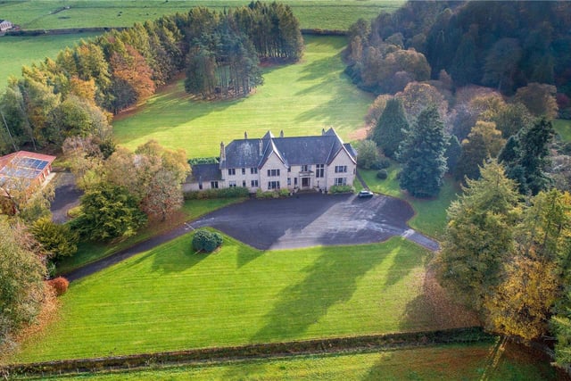 Prestigious residential estate centred on a luxurious stone built mansion in an accessible rural setting. Offers over £2,350,000.
