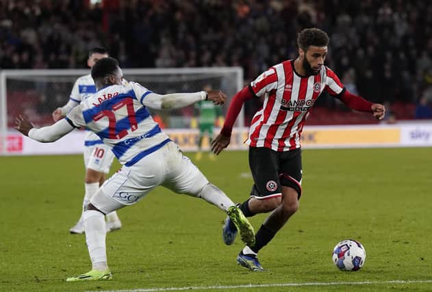 Sheffield United's Jayden Bogle is out until after the World Cup: Andrew Yates / Sportimage