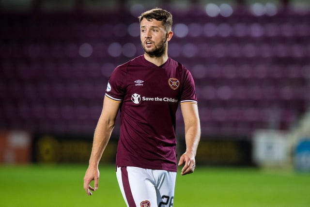 The vice captain is the leader of the defence in the absence of both John Souttar and Christophe Berra.