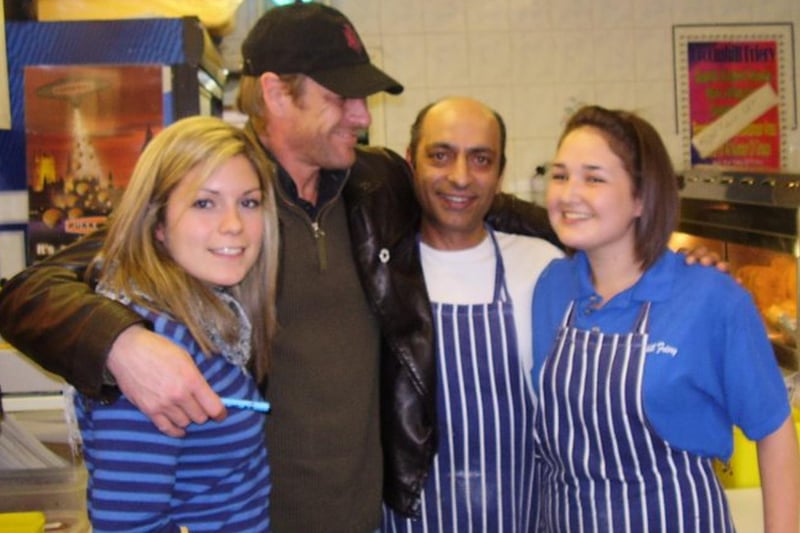 Sean Bean visiting Broomhill Friery, which is run by his nephew Daniel