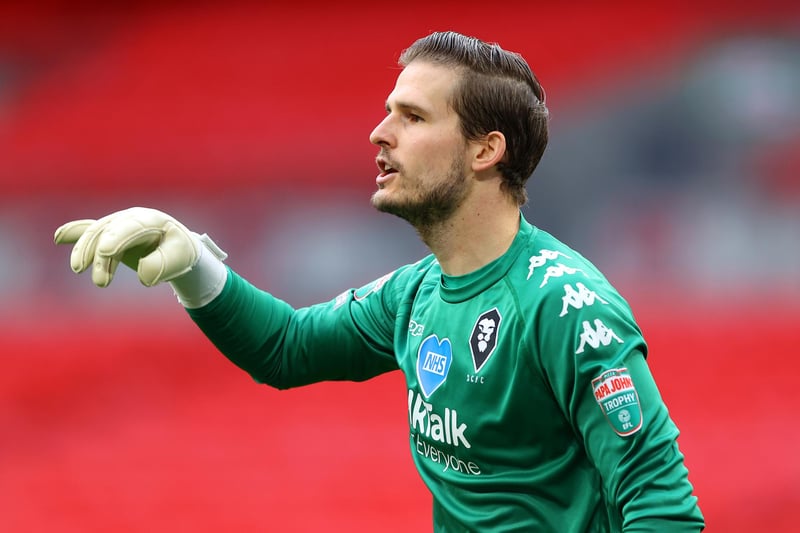 The Salford keeper has moved to Ipswich on a three-year deal for an undisclosed fee.
Last season the 30-year-old Czech helped the Red Devils defeat Pompey on penalties in the rearranged 2020 Papa John's Trophy final at Wembley.