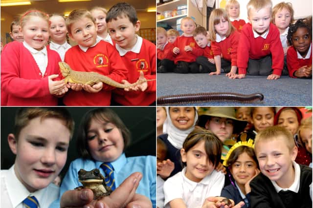Great reminders of the day these children met some exotic visitors.