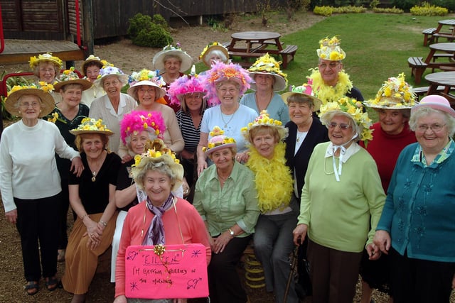 Members of the Balmoral Residents and Tenants Association organised a Easter bonnet party in 2009