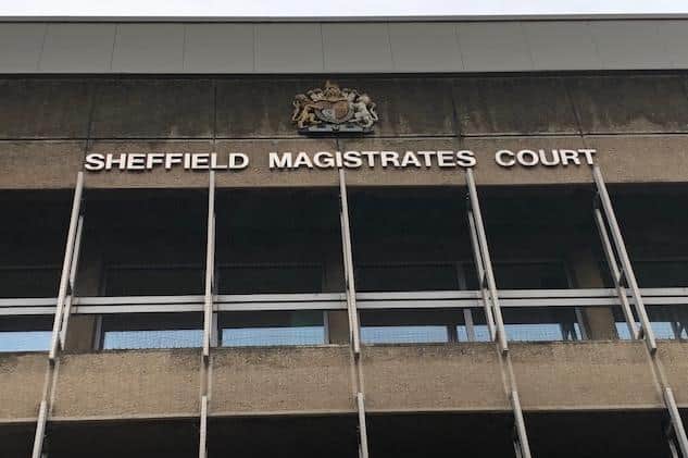 Sheffield Magistrates' Court heard how a Sheffield drug-offender was caught by police with cannabis in a pocket of his jogging bottoms.
