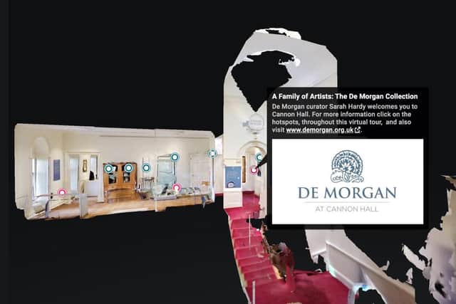 A Family of Artists new De Morgan collection at Cannon Hal Museum turned into a virtual tour