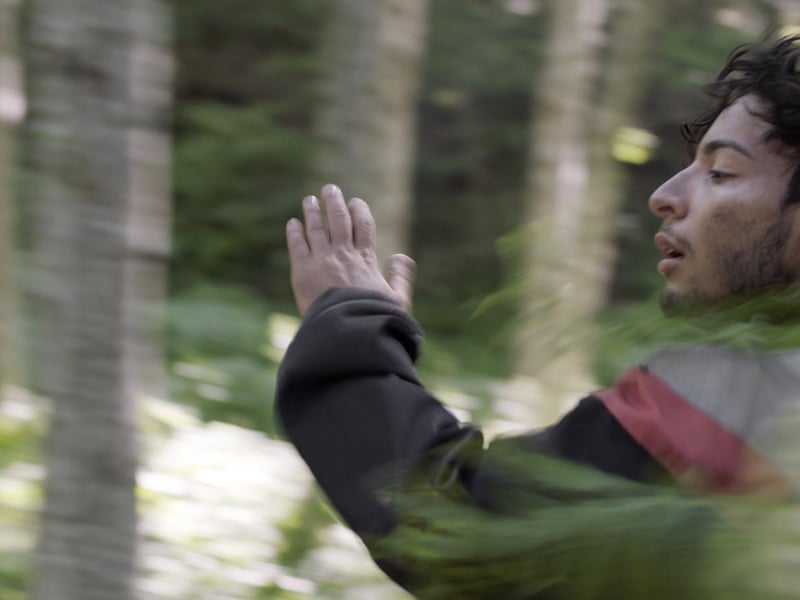 Kamal played by British-Libyan Adam Ali  is an Iraqi young man migrating into Europe on foot.