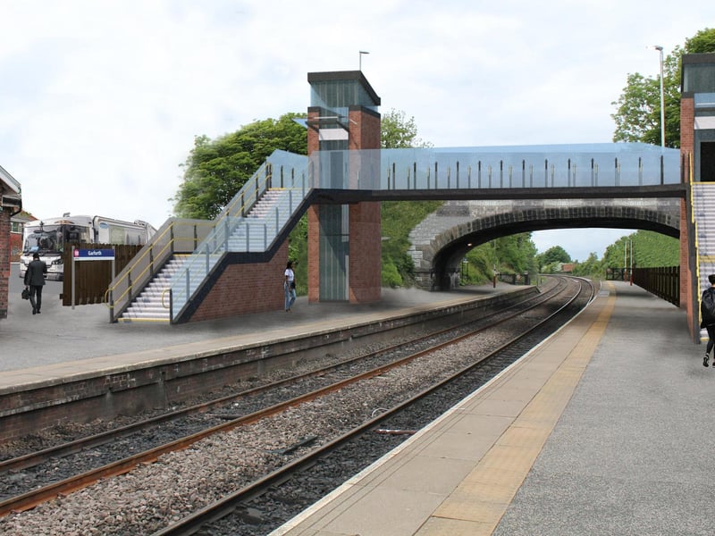 The ‘Beacon' bridge is the first of its kind in the UK. Picture: Network Rail