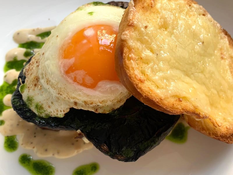 "Our new cheesy mushroom brioche features toasted brioche with grain mustard aioli, herb-roasted mushrooms, za’atar-dusted spinach and cave-aged Gruyère, herby wakame seaweed oil and a fried free range egg", says Honeycomb & Co's owner Ian D'Annunzio-Green. They're looking forward to re-opening on April 26.
1 Merchiston Place, Edinburgh, www.honeycombandco.com