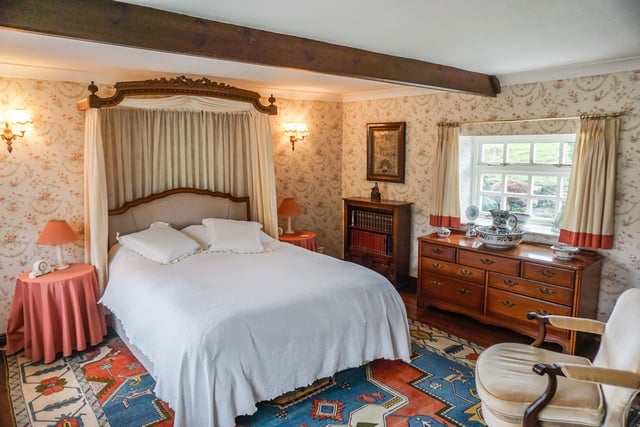 The property is full of character and has exposed wooden beams