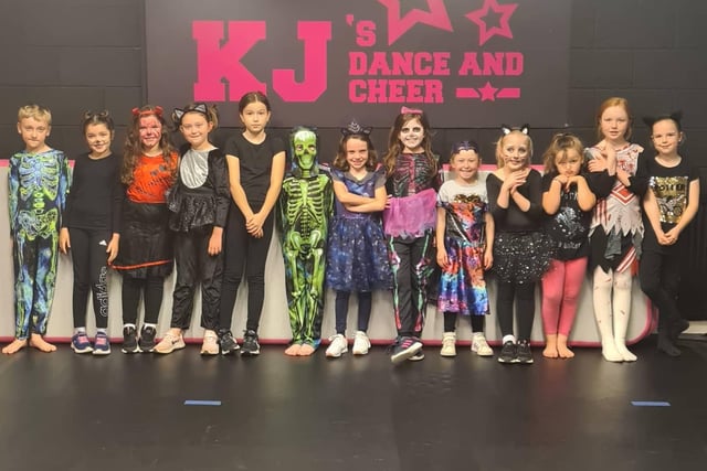 KJ's Dance & Cheer celebrated Halloween with a range of activities - don't they look great?