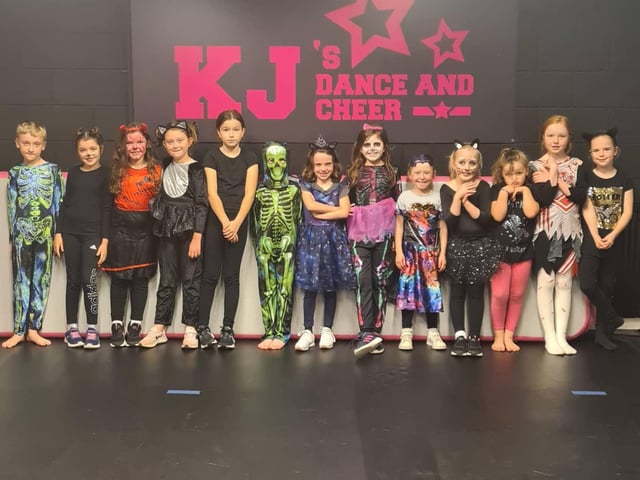 KJ's Dance & Cheer celebrated Halloween with a range of activities - don't they look great?