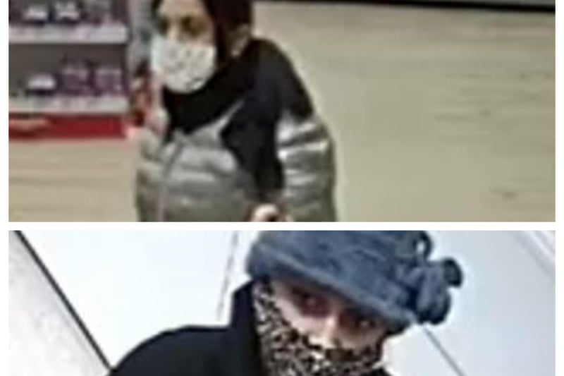 Victim discovers her purse is missing after being distracted by a female in Chesterfield's Marks & Spencer